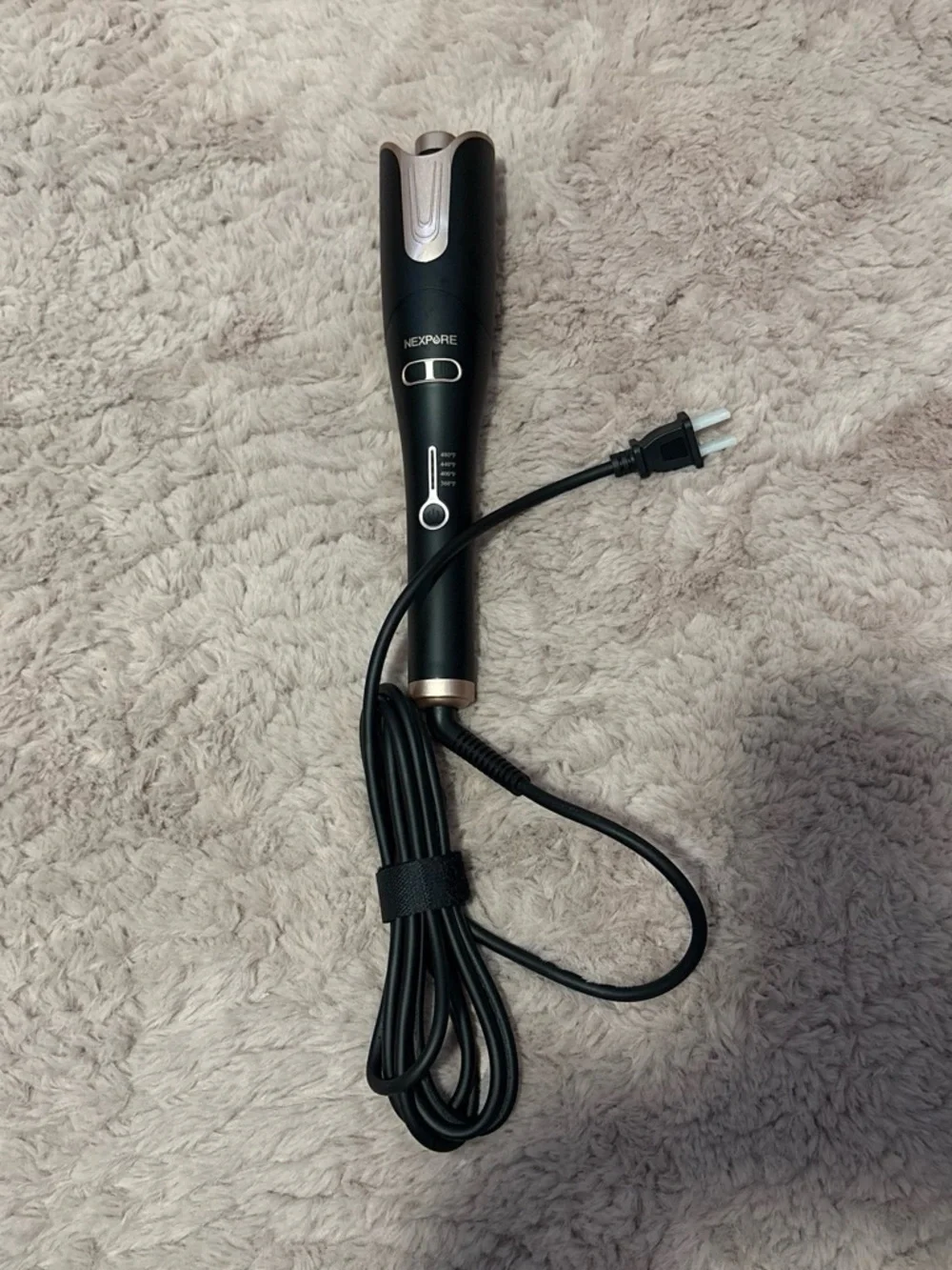 Black & Rose Rotating Curling Iron - Never Used Brand New